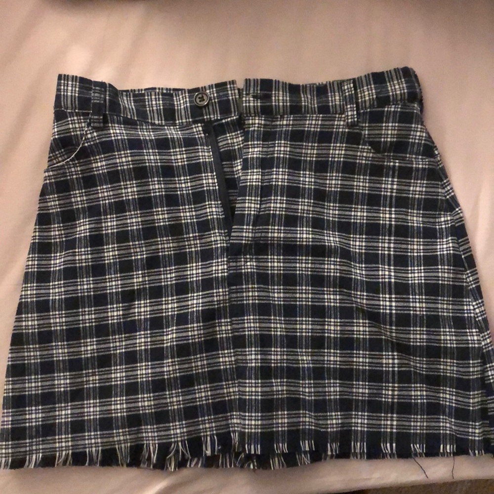 Brand new Brandy Melville Plaid Skirt